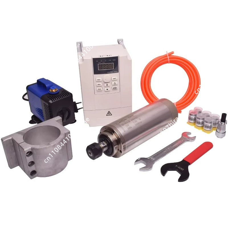GDZ80 2.2KW 수냉식 스핀들 모터 키트(CNC  - 2.2Kw Water Cooled Spindle Kit Vfd 리뷰 및 가격