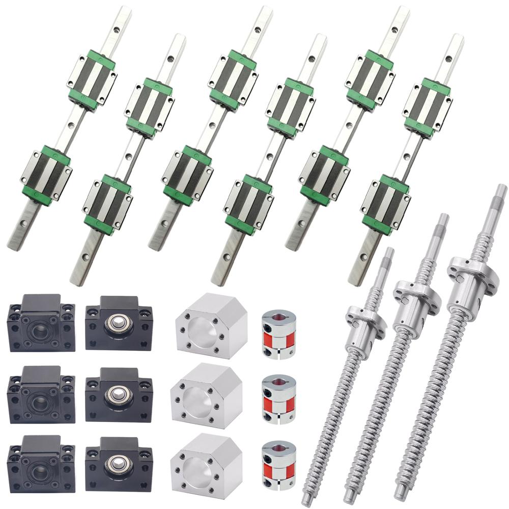 사각형 리니어 가이드 세트 HGR20-400/700/1 - Hgr20 Linear Guide Rail Ballscrew Set 리뷰 및 가격