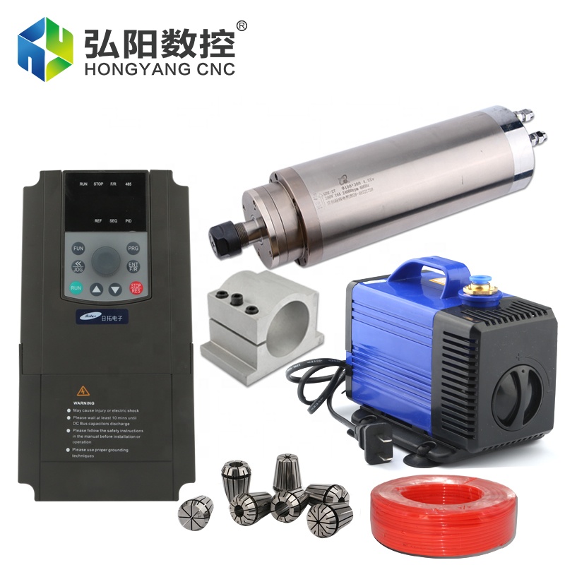 2.2kW 수냉식 스핀들 모터, 3상, 최고의 VFD( - 2.2Kw Water Cooled Spindle Kit Vfd 리뷰 및 가격